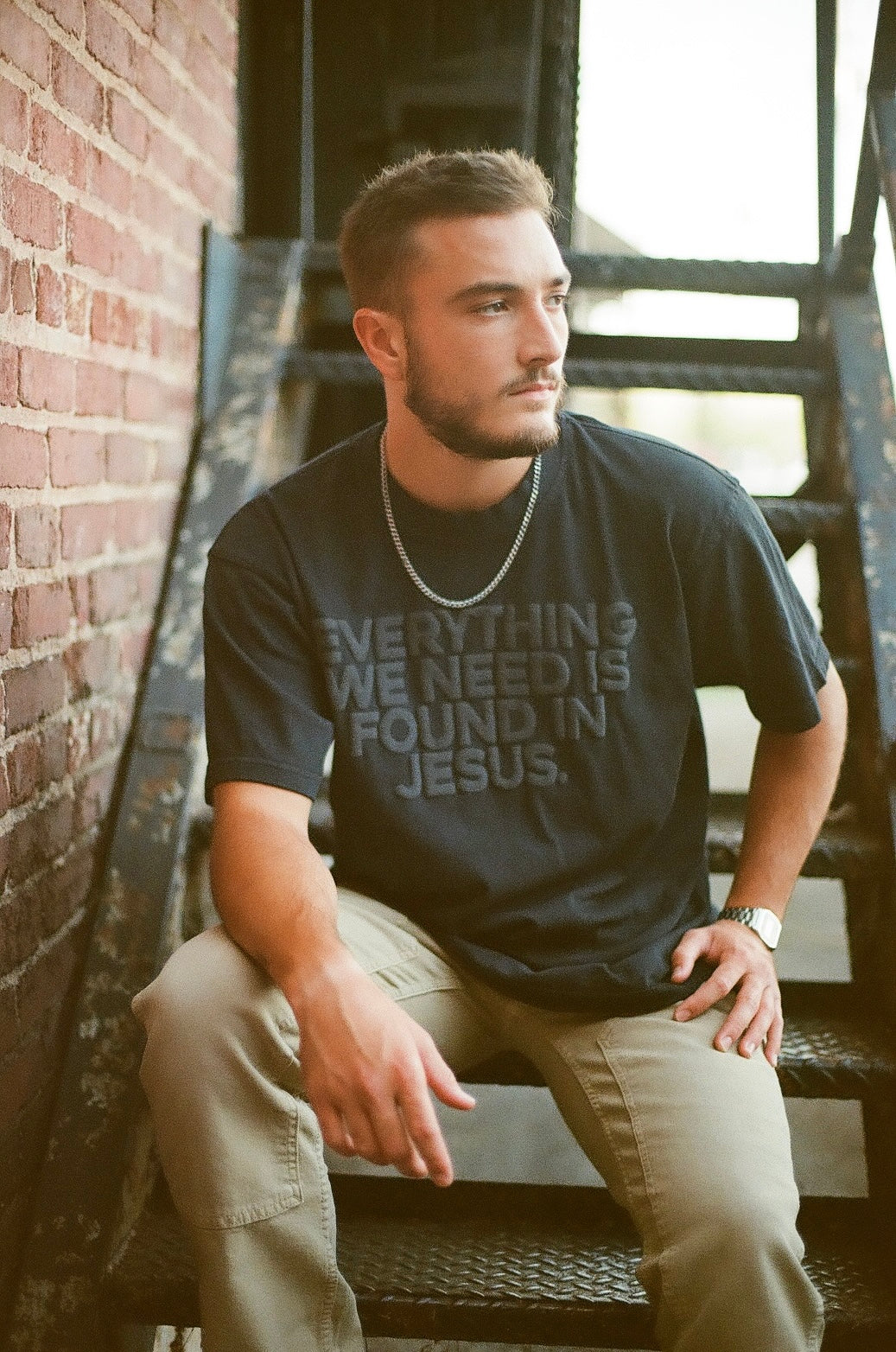 Everything We Need Tee - Pigment Black