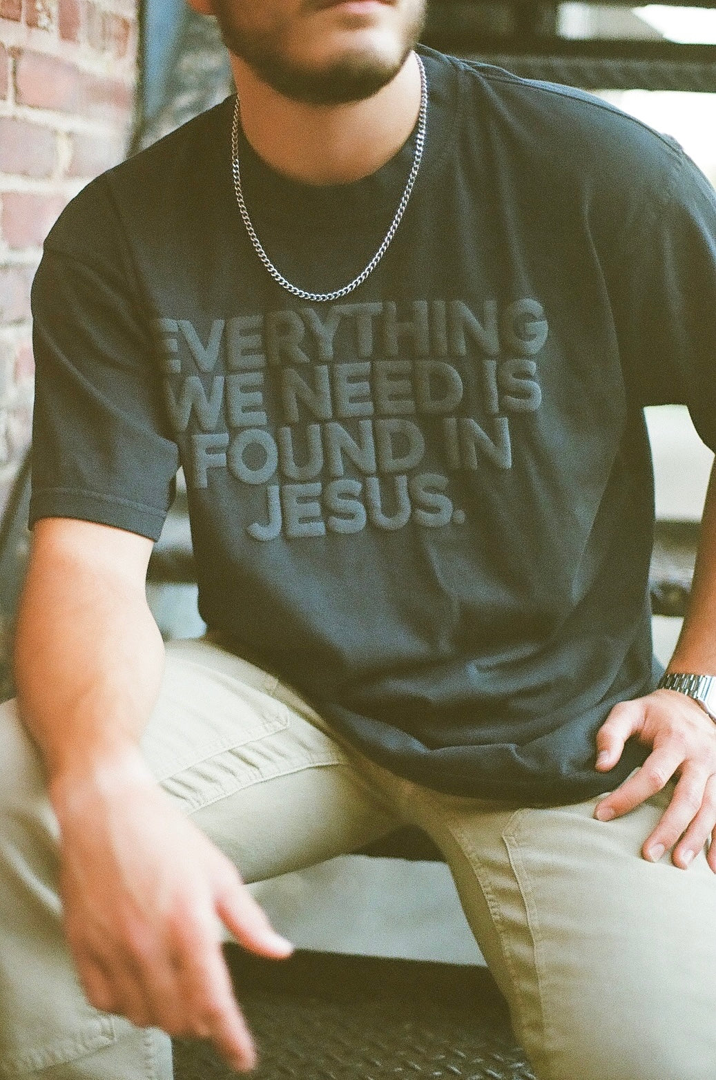 Everything We Need Tee - Pigment Black