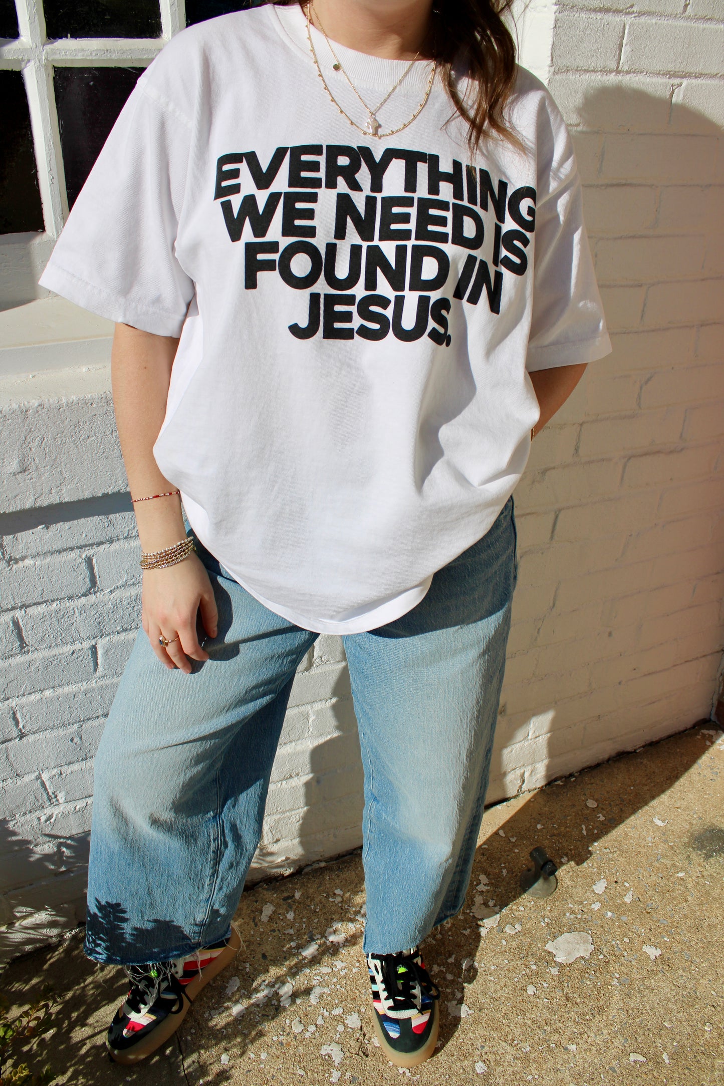 Everything We Need Tee - White