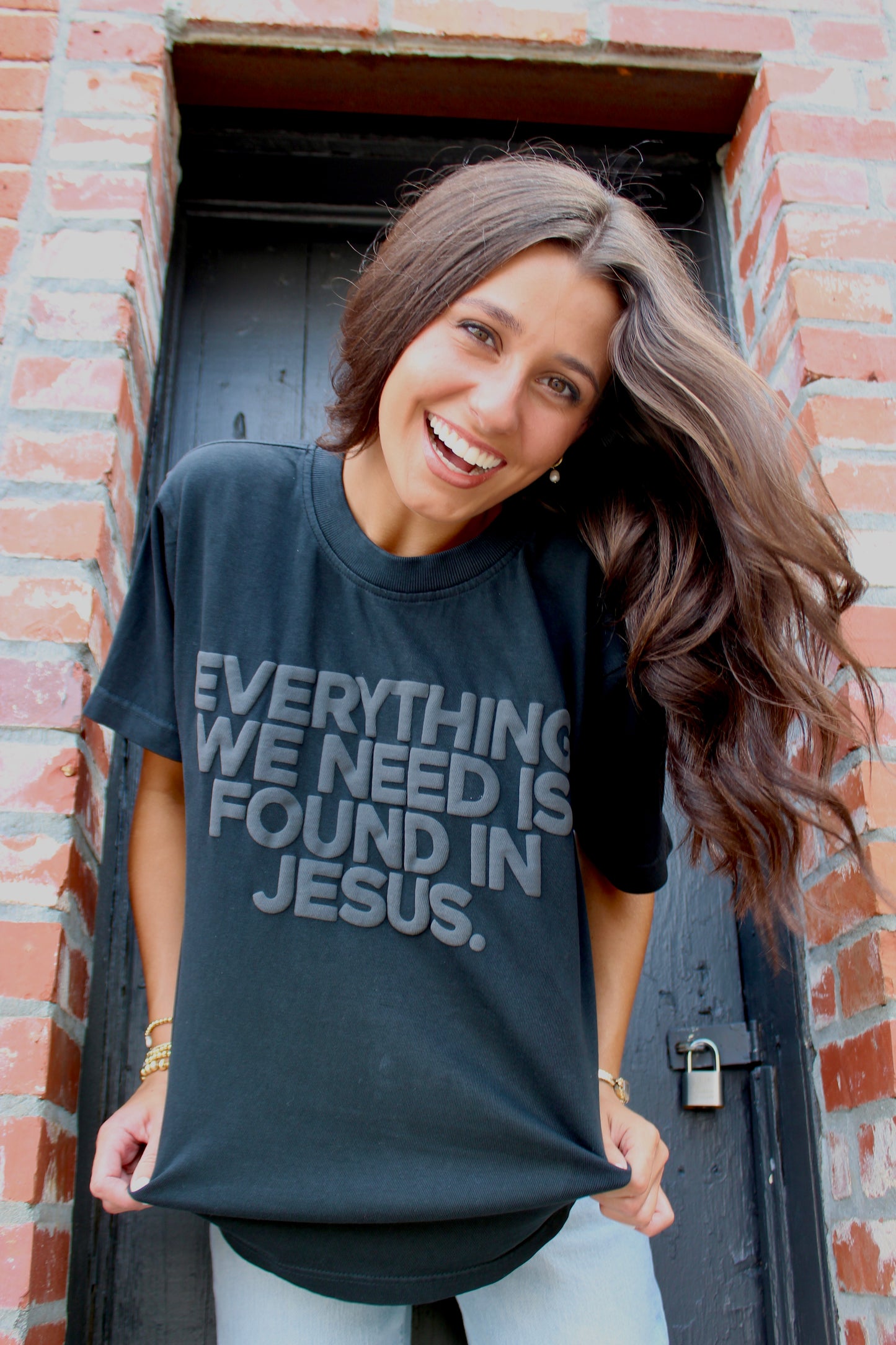 Everything We Need Tee - Pigment Black