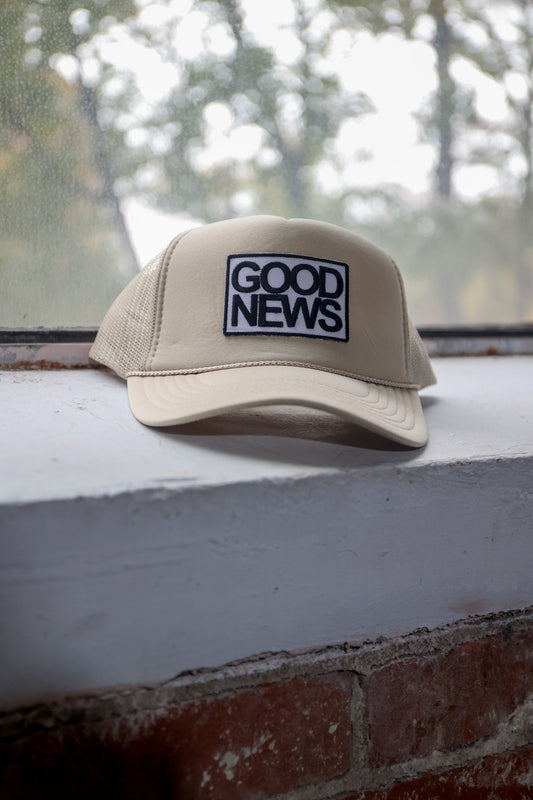 Good News Trucker Hat - Khaki