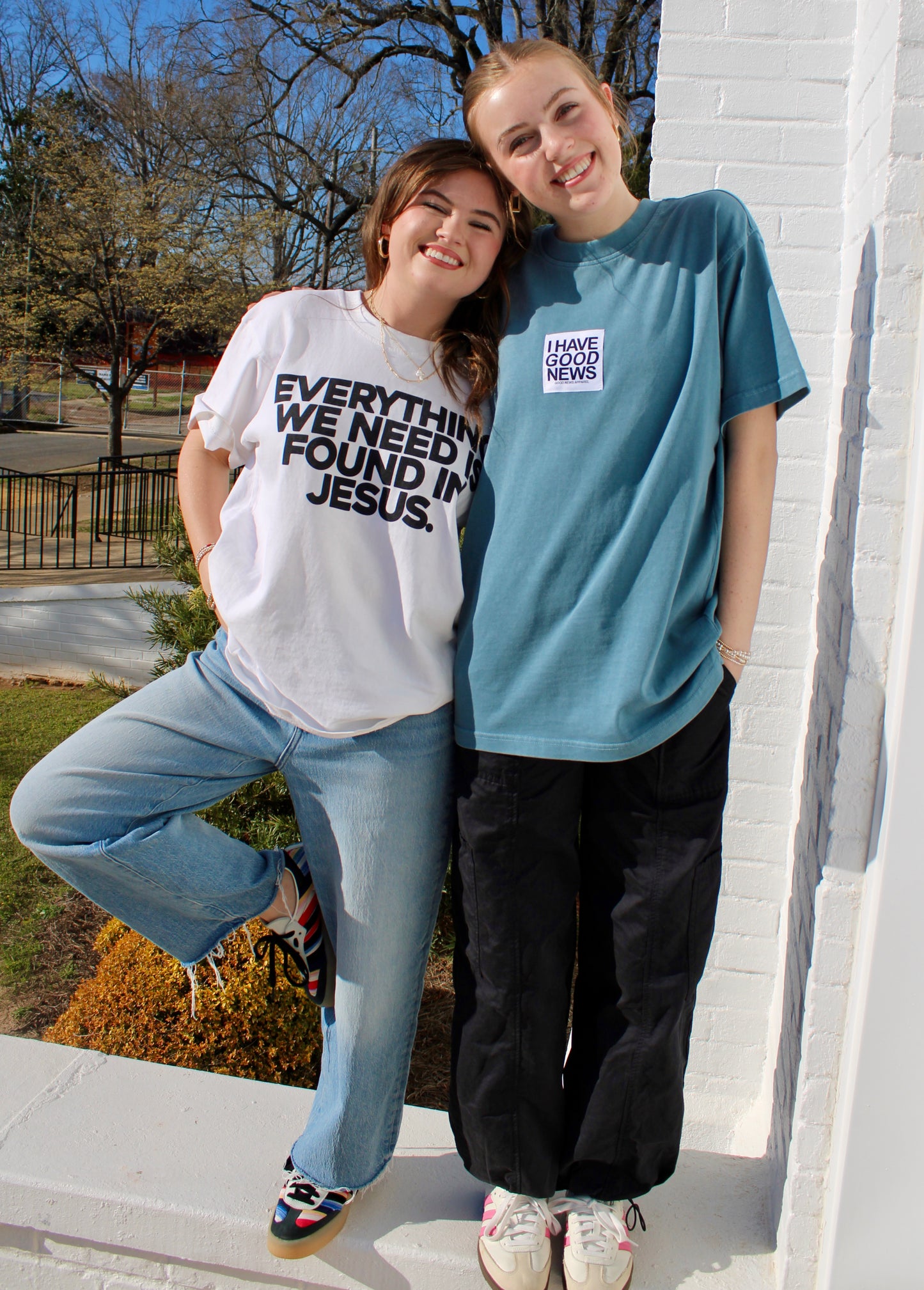 Everything We Need Tee - White