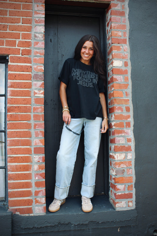 Everything We Need Tee - Pigment Black